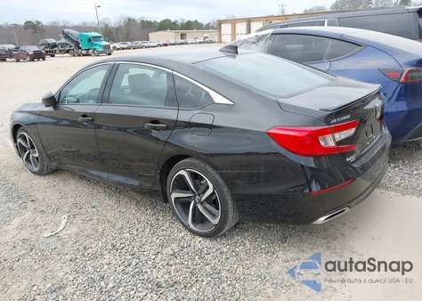 2021 Honda Accord Sport из США, поврежденный, VIN 1HGCV1F38MA102346